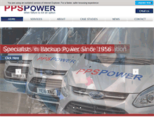 Tablet Screenshot of ppspower.com